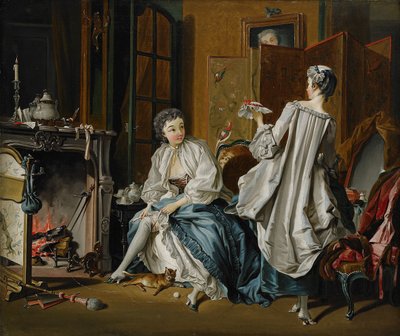 Morgentoilette nach François Boucher von Pehr Hilleström