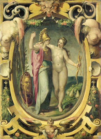 Venus und Minerva von Pellegrino Tibaldi (circle of)