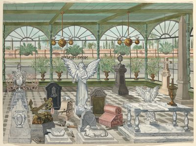 Monumentausstellungsraum, 1888 von Perkins Harnly