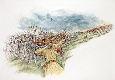 Schlacht von Hastings, 1066, ca. 1990-2010 von Peter Dunn
