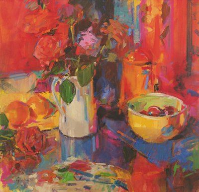 Zuckerstangenrosen von Peter Graham (Contemporary)