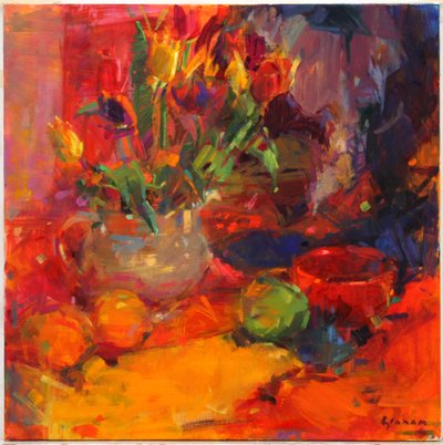 Tulpen-Tisch von Peter Graham (Contemporary)