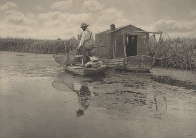 Das Zuhause eines Aal-Fängers von Peter Henry Emerson