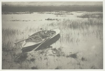 Schütze arbeitet sich zum Wild hoch von Peter Henry Emerson