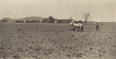 Sumpffarm im frühen Frühling von Peter Henry Emerson