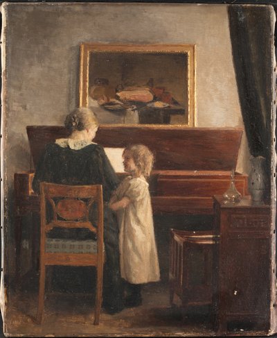 Am Klavier von Peter Vilhelm Ilsted