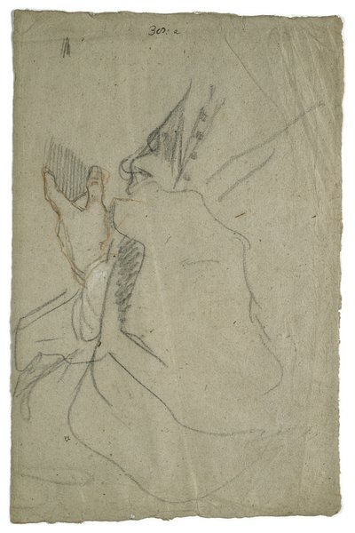 Draperie und Hand, ca. 1650 von Peter Lely