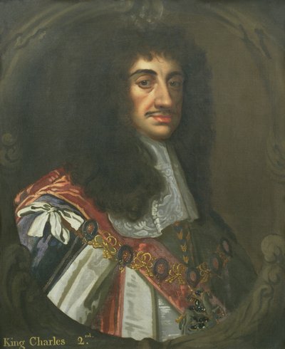 Porträt von König Karl II. von Peter Lely