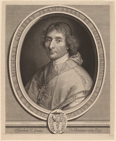 Michel Colbert von Peter Ludwig van Schuppen after Claude Lefebvre