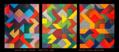 Südseevision. Triptychon von Peter McClure
