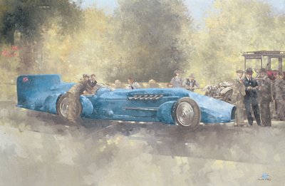 Blaues Vögelchen und Geist von Peter Miller
