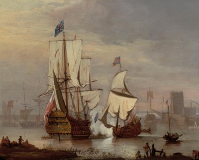 Kriegsschiff Royal Sovereign von Peter Monamy