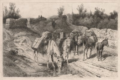 Auf dem Weg nach Santa Fe von Peter Moran