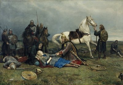 Tod der Walküre von Peter Nicolai Arbo