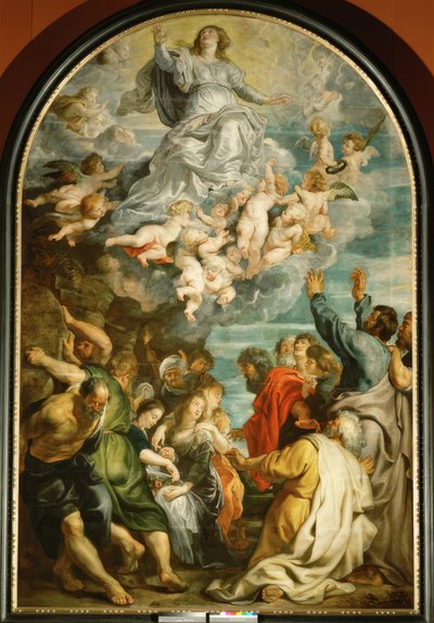 Die Himmelfahrt Mariens von Peter Paul Rubens