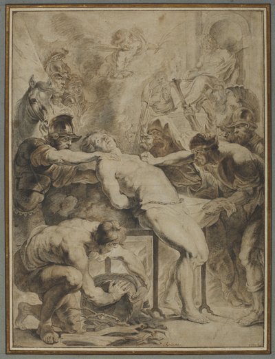 Martyrium des Heiligen Laurentius, 1550 von Peter Paul Rubens