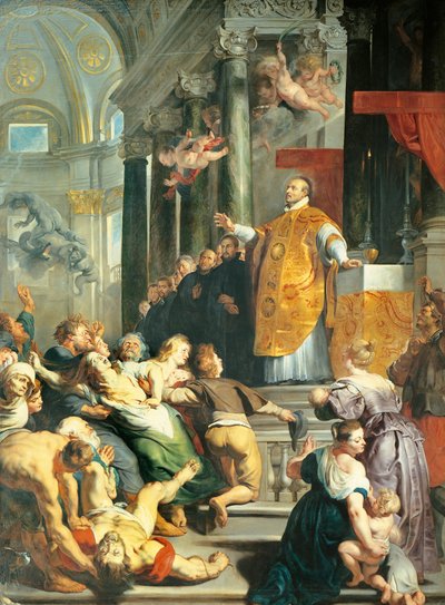 Wunder des St. Ignatius von Loyola von Peter Paul Rubens