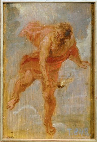Prometheus bringt das Feuer zur Erde von Peter Paul Rubens