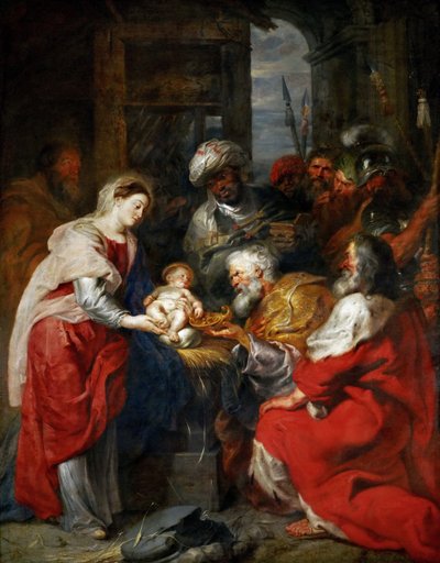 Die Anbetung der Könige von Peter Paul Rubens