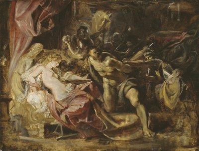 Die Gefangennahme von Samson, 1609-10 von Peter Paul Rubens