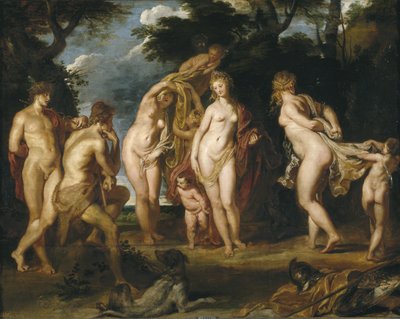 Das Urteil des Paris, ca. 1606 von Peter Paul Rubens