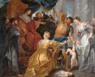 Das Urteil Salomos von Peter Paul Rubens