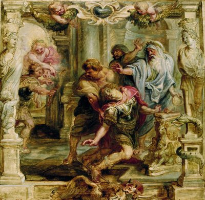 Der Tod des Achilles, 1630-1635 von Peter Paul Rubens