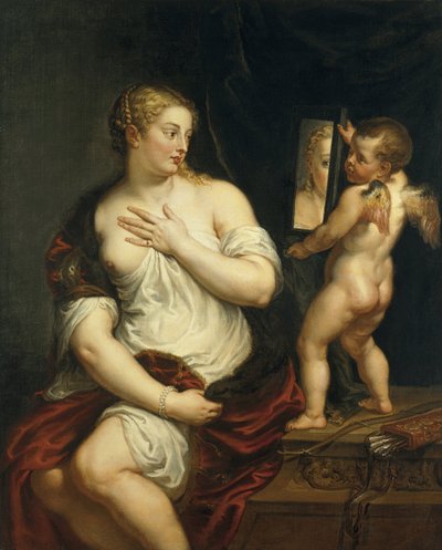 Venus und Amor, ca. 1610 von Peter Paul Rubens