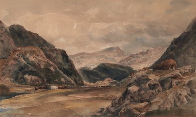 Beddgelert, Nordwales von Peter de Wint