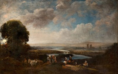 Weite Landschaft von Peter de Wint