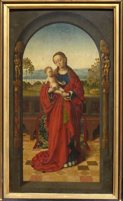 Jungfrau und Kind, ca. 1450 von Petrus Christus