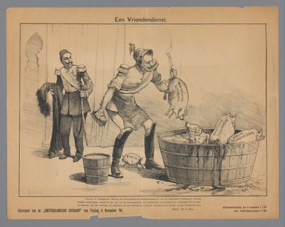 Ein Freundschaftsdienst von Petrus van Geldorp