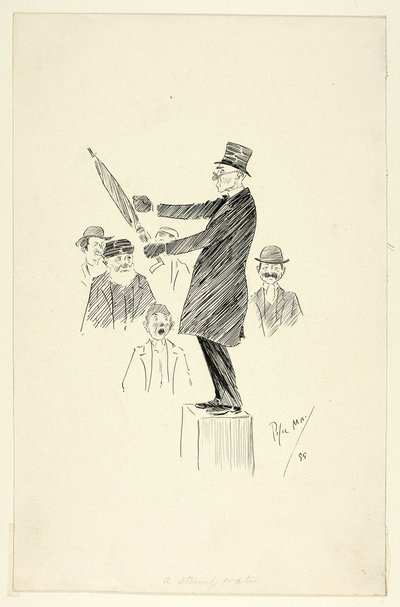 Ein Stumpfredner von Philip William May