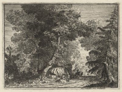 Ein Weg durch den Wald von Philipp Hieronymus Brinckmann