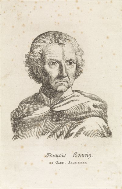 Porträt von François Romein von Philippe Lambert Joseph Spruyt