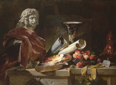 Hommage an Chardin, 1871 von Philippe Rousseau