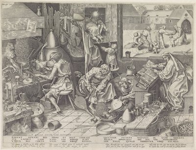 Alchemist von Philips Galle