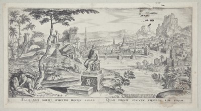 Cephalus und Procris von Philips Galle