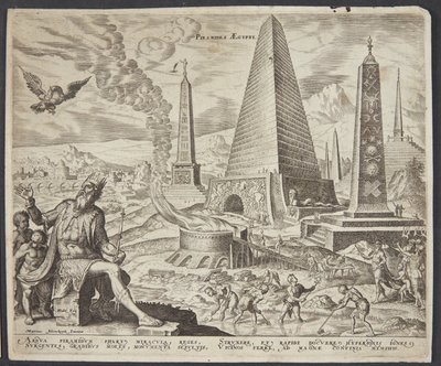 Die Pyramiden von Ägypten von Philips Galle