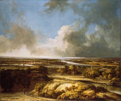 Ein Panoramablick von Philips Koninck