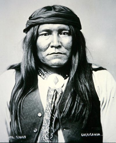 Chato, Häuptling des Chiricahua-Stammes von Photographer American