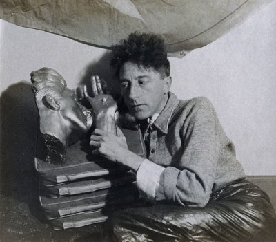 Porträt von Jean Cocteau von Photographer French