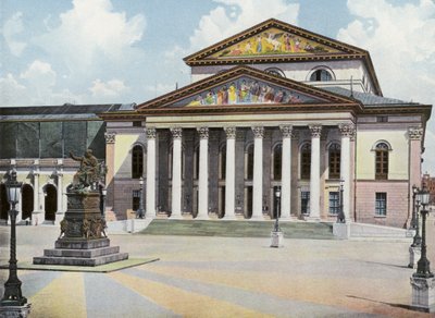 München: Königliches Hof- und Nationaltheater von Photographer German