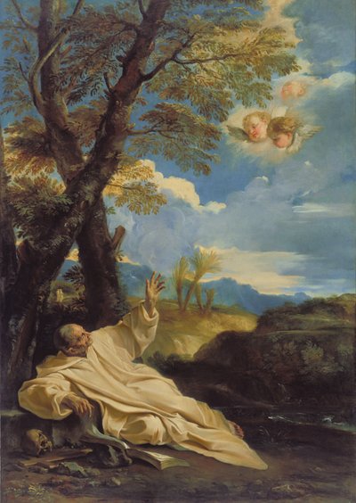 Die Vision des Heiligen Bruno von Pier Francesco Mola