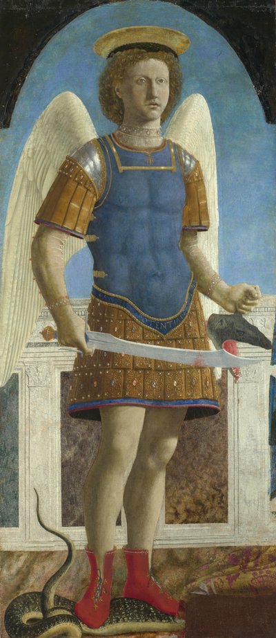 Erzengel Michael, 1469 von Piero della Francesca