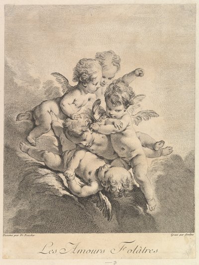 Kinder spielen von Pierre Alexandre Aveline