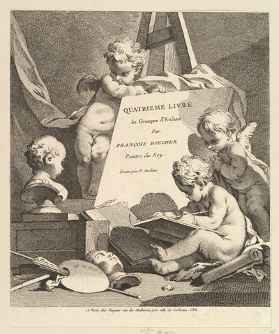 Frontispiz von Pierre Alexandre Aveline