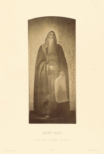 Heiliger Isaak der Dalmatiner, Mosaik von Pierre Ambrose Richebourg