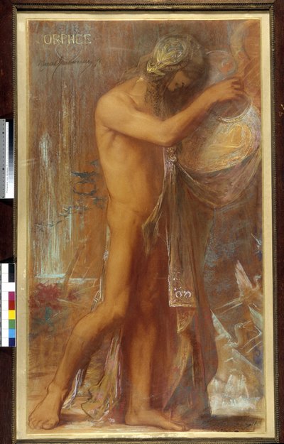 Orpheus spielt die Zither von Pierre Amedee Marcel Beronneau