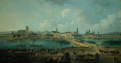 Panoramablick auf Tours, 1787 von Pierre Antoine Demachy
